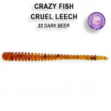 Приманка Crazy Fish Cruel leech 2.2 8-55-32-6 кальмар 8y