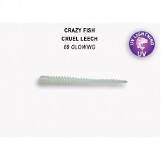 Приманка Crazy Fish Cruel leech 2.2 8-55-89-6 кальмар 8y