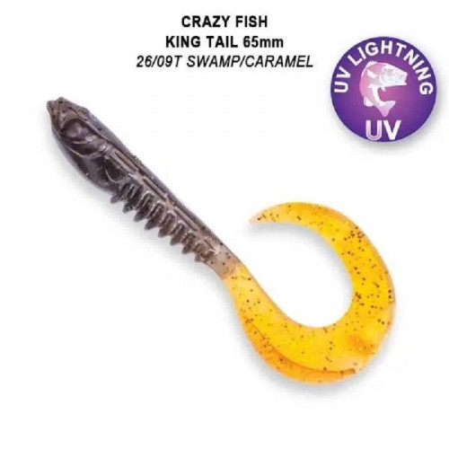 Приманка Crazy Fish King Tail 2.5 72-65-2609T-7