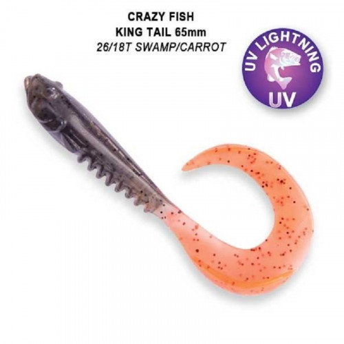 Приманка Crazy Fish King Tail 2.5 72-65-2618T-7