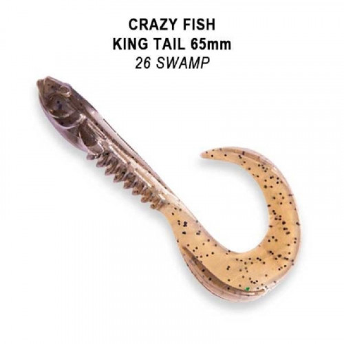 Приманка Crazy Fish King Tail 2.5 72-65-26-7 6y