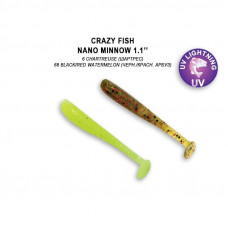 Приманка Crazy Fish Nano Minnow 1,1 68-27-6/68-6 кальмар 16y