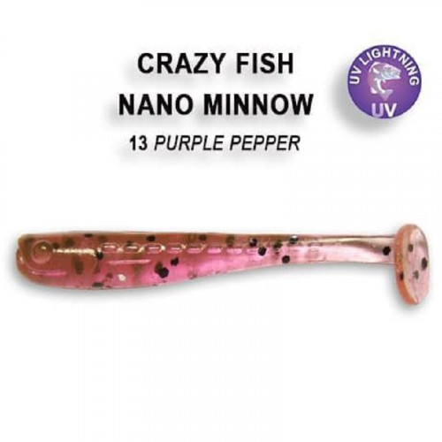 Приманка Crazy Fish NANO MINNOW 1,6 6-40-13-6 8у