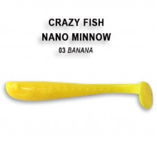 Приманка Crazy Fish Nano minnow 1.6 6-40-3-3 жареная рыба