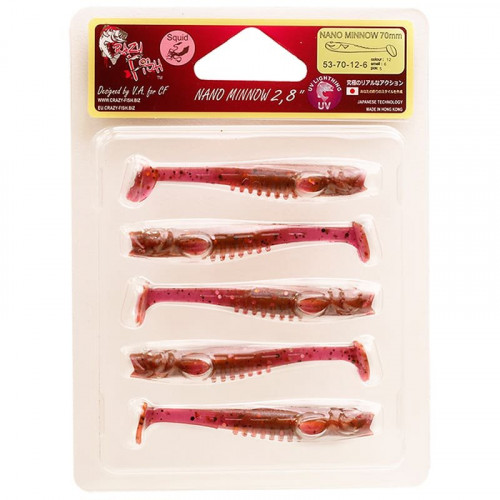 Приманка Crazy Fish NANO MINNOW 2,8 53-70-12-6 5у