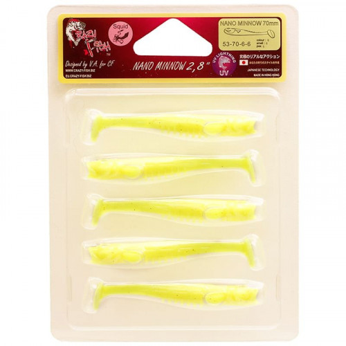 Приманка Crazy Fish NANO MINNOW 2,8 53-70-6-6 5у