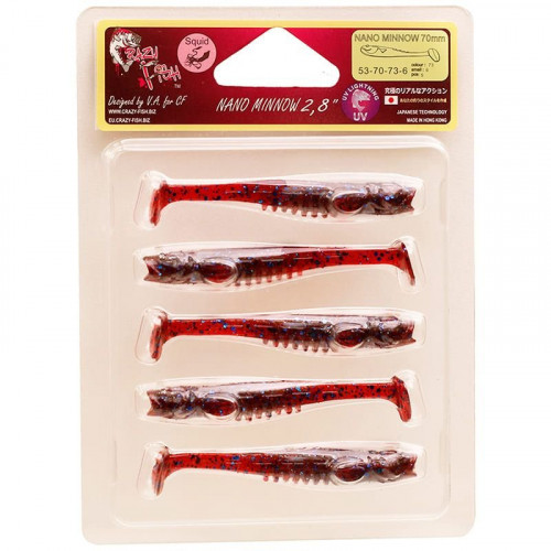 Приманка Crazy Fish NANO MINNOW 2,8 53-70-73-6 5у