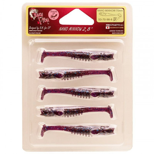 Приманка Crazy Fish NANO MINNOW 2,8 53-70-98-6 5у