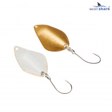 Блесна колеблющаяся EastShark Area Trout 1,8 г Gold (уп. 3 шт)