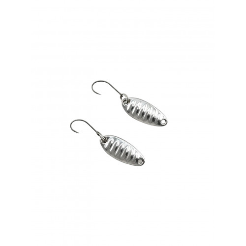Блесна колеблющаяся EastShark NanoWave 2,5 г Silver (уп. 2 шт)