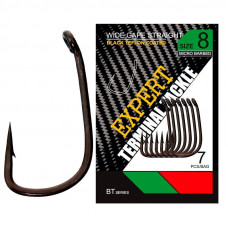 Крючок CARP PRO Black Teflon Wide Gape Straight №8 7шт