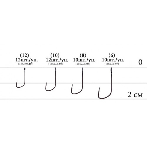 Крючок Decoy Single 32 8, 10 шт