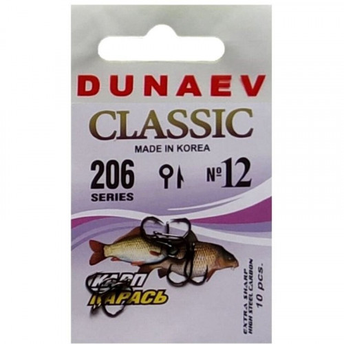Крючок Dunaev Classic 206 #12