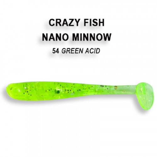 Приманка Crazy Fish NANO MINNOW 6-40-54-6