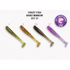 Приманка Crazy Fish NANO MINNOW 6-40-M50-6 8у