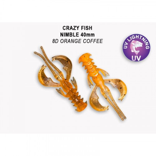 Приманка Crazy Fish NIMBLE 1,6  49-40-8d-6 9у