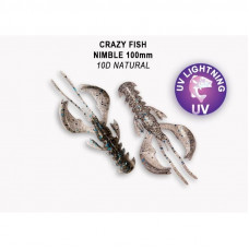 Приманка Crazy Fish Nimble 4 43-100-10d-6-V кальмар 5y