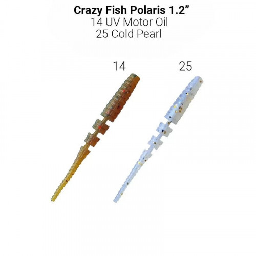 Приманка Crazy Fish Polaris 1.2 61-30-14/25-1 анис