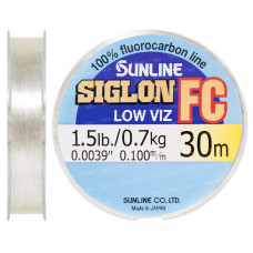 Флюорокарбон Sunline SIG-FC 30м 0.10мм 0.7кг поводковый