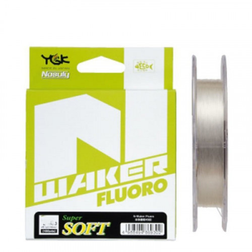 Флюорокарбон YGK NASULY N-WAKER Fluoro 91m Natural #1.0 (4 lb)
