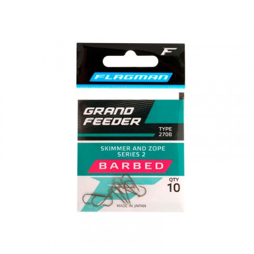Крючок FLAGMAN Grand Feeder Skimmer And Zope Series 2 №12 10шт