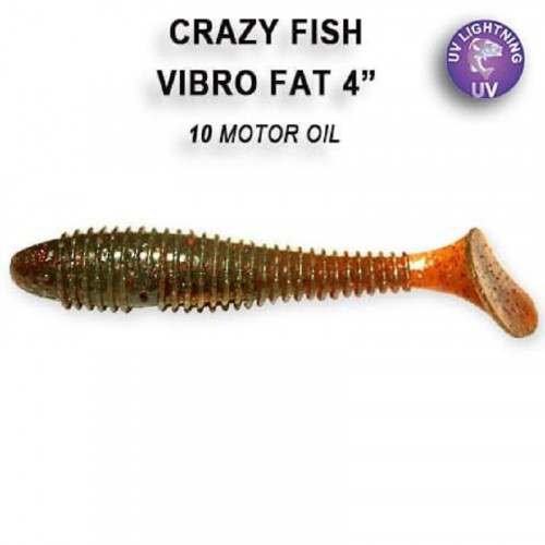 Приманка Crazy Fish Vibro fat 4 14-100-10-6 4y