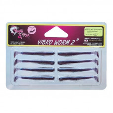 Приманка Crazy Fish VIBRO WORM 2 3-50-99-6 8у