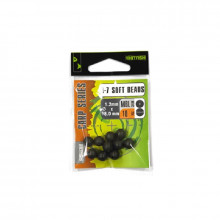 A-7 Резиновые бусины HITFISH CARP SERIES A-7 SOFT BEADS d.1.2mm x 6.0 mm MBL (11 шт/уп)