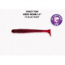 Приманка Crazy Fish VIBRO WORM 3,4 12-85-73-6 5у