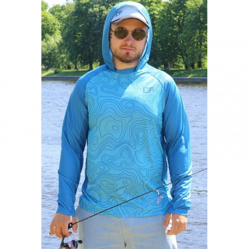 Худи CF Maps blue (M)