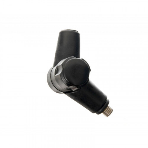 CARP PRO Переходник угловой с замком Angle Lock black mini