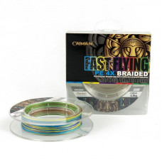 Шнур Caiman Fast flying 4PE 0,08 мм 150 м Multicolor 225501