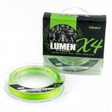 Шнур Caiman Lumen 100м 0,22мм  зеленый