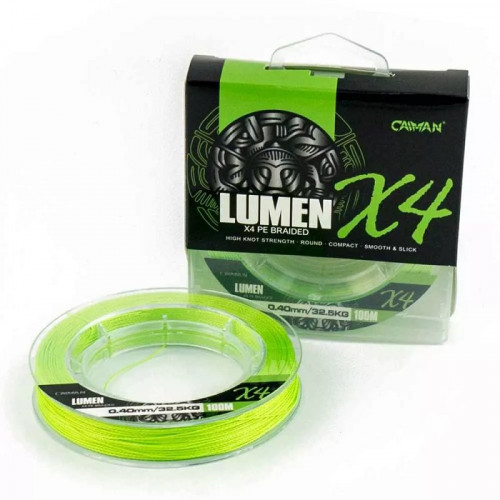 Шнур Caiman Lumen 100м 0,40мм  зеленый