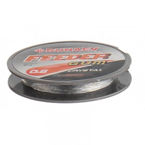 Dunaev Feeder Gum Clear 0.8mm