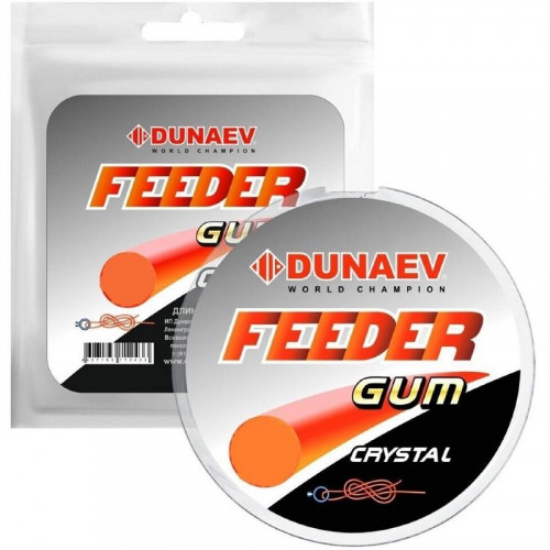 Dunaev Feeder Gum Clear 0.8mm