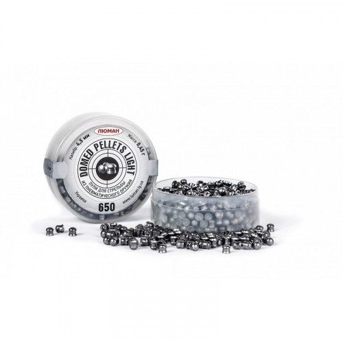 Пули Люман Domed Light Pellets 0,45 650шт круглог-е