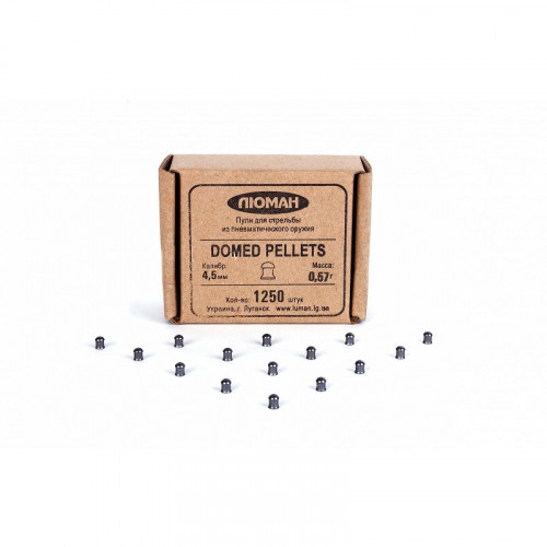 Пули Люман Domed pellets 0,57 1250 шт круглог-е