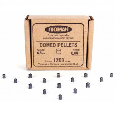 Пули Люман Domed pellets 0,68 1250 шт кругло-е