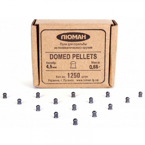 Пули Люман Domed pellets 0,68 1250 шт кругло-е