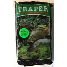 Прикормка Traper 1кг Sekret Линь-Карась марципан зеленый