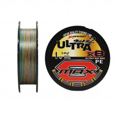 Плетёный шнур YGK X-Braid Ultra2 Max WX8 #1.0/20lb 150m