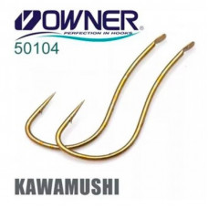 Крючок OWNER Kawamushi brown №9 14шт