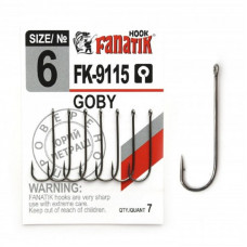 Крючок одинарный Fanatik FK-9115 GOBY №6