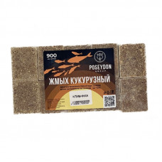 Жмых ПОСЕЙДОН “КУКУРУЗНЫЙ” 0,9 кг КЛУБНИКА
