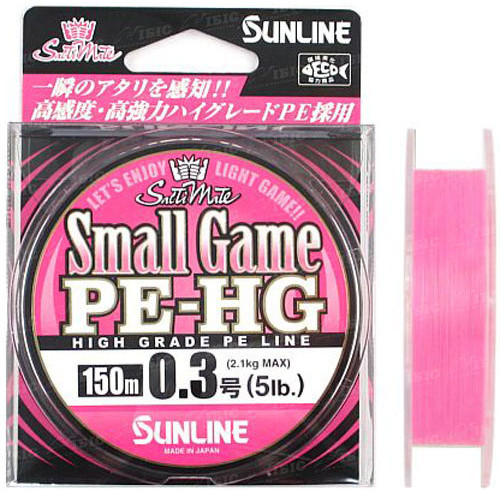 Шнур Sunline Small Game PE-HG 150м #0.15 2.5LB 1.2кг