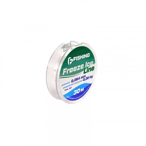 F-FISHING Леска Freeze Ice Line 30м 0,064мм 0,36кг