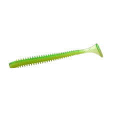 FLAGMAN Виброхвост Mystic Fish 3" #1527 Lime/Lime Chartreuse 7,5см 5шт