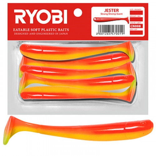 Риппер Ryobi JESTER (75mm), цвет CN008 (jungle cock), (5шт)
