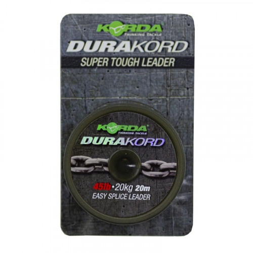 Шок-лидер KORDA Dura Kord Dyneema Spliceable Leader 45lb 20м